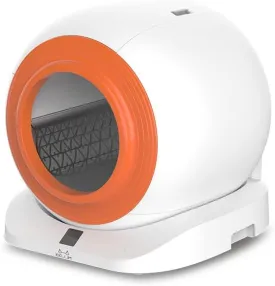 65L 9L Self-Cleaning Cat Litter Box with APP Control, Large Capacity Automatic Cat Litter Box for Multiple Cats, Integrated Safety Protection/APP Control/Odor Removal