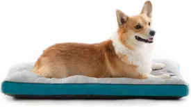 Brindle Shredded Memory Foam Dog Bed - Orthopedic Pet Mat - Crate Bed - Machine Washable Water Resistant Cover