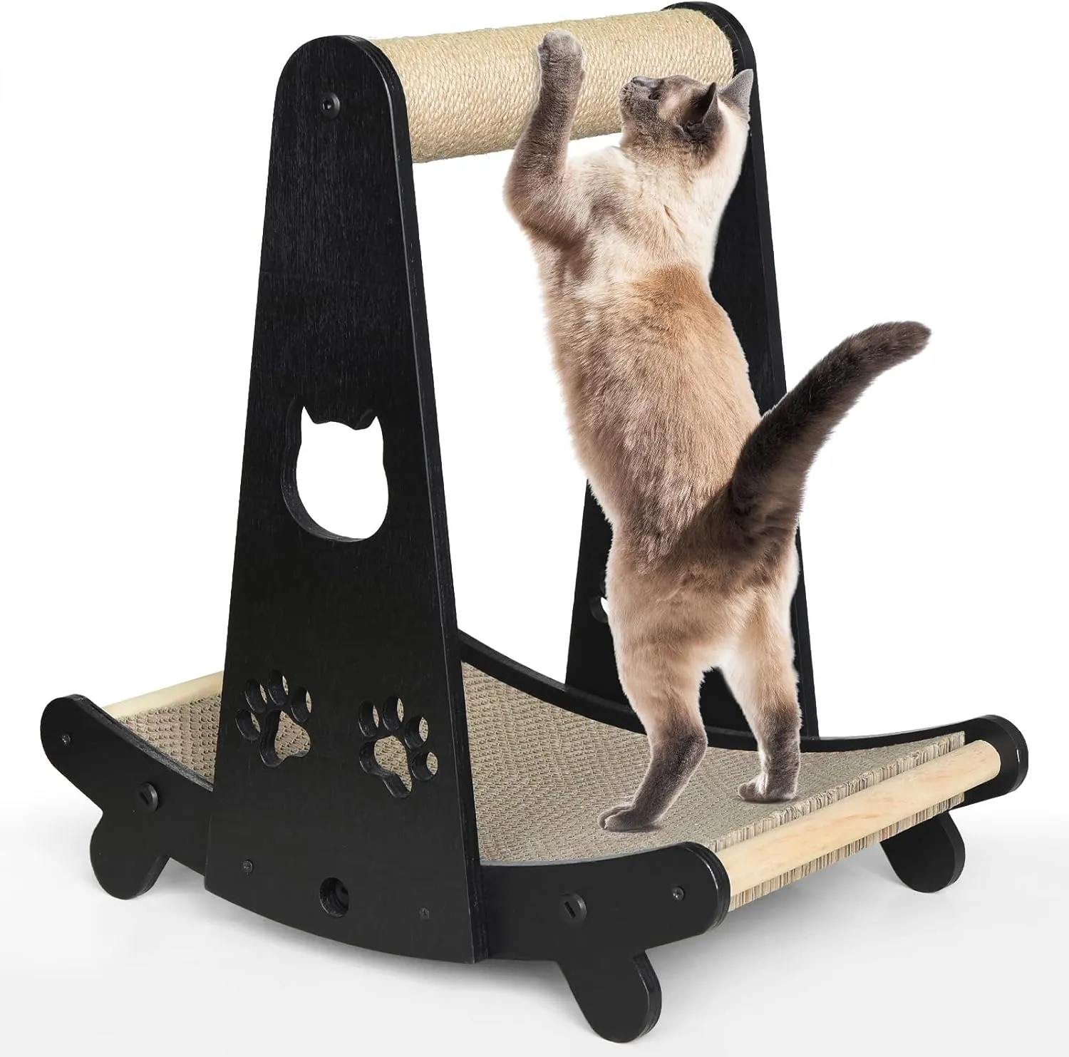 Cat Scratching Bed, Cat Scratching Post Reversible Cat Scratching Board, Cardboard Scratcher, Premium Scratch Post, Durable Scratchers