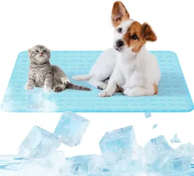 Cool Mat for Dogs, Summer Cool Pads Pet Mat Outdoor for Dogs Easy Carry Keep Your Pet Cooling, Machine Washable