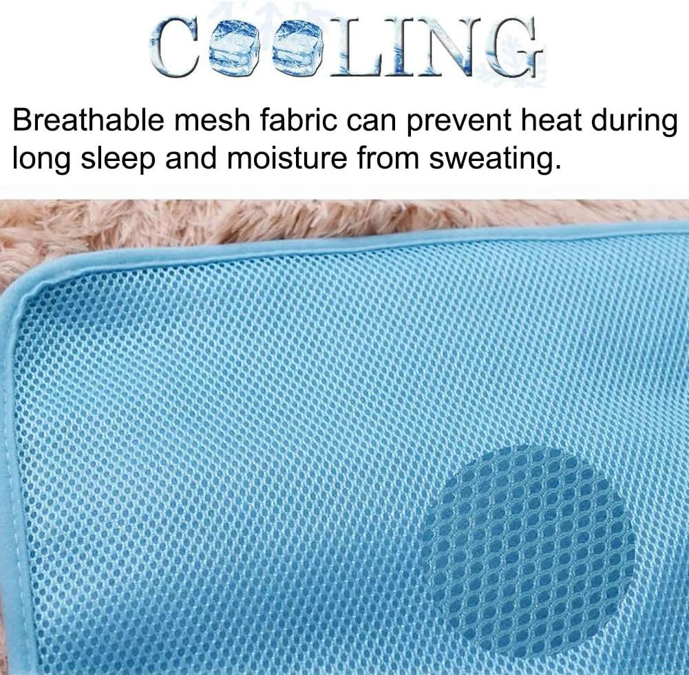 Cooling Mat for Dogs Summer Dog Pad for Small Medium Large Dogs Cats, Pet Ice Silk Blankets Sleeping Mat, Outdoor Dog Self Cooling Crate Sleep Mats Washable Portable