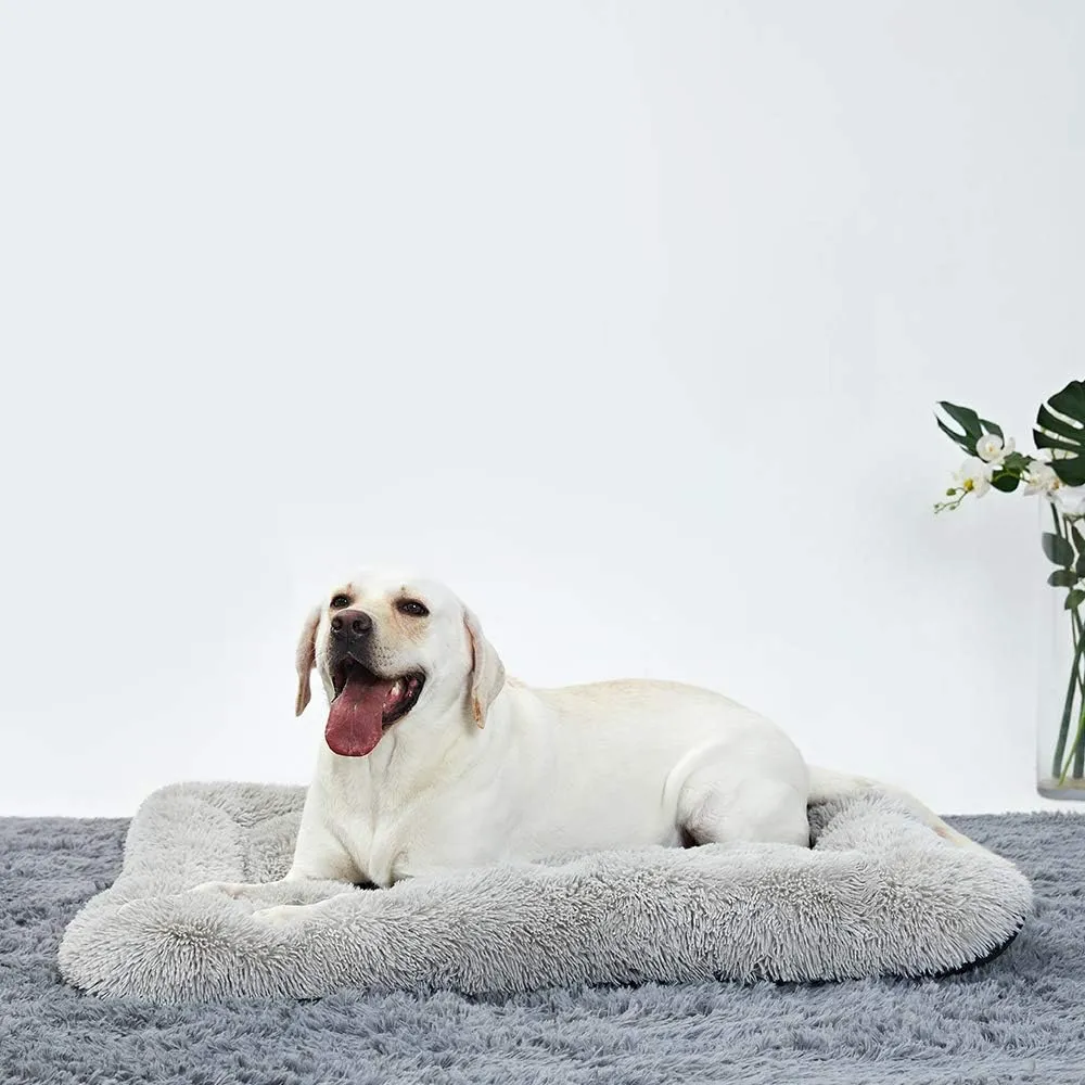 Dog Bed Large Size Dogs, Washable Dog Crate Bed Cushion, Dog Crate Pad Large Dogs 42"