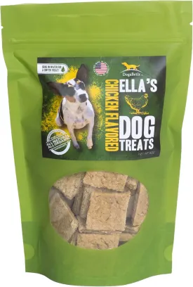 Ella's Diabetic Dog Treats Chicken (8oz) - Low Glycemic Ingredients - Vet Approved - Made in USA by Owners of Diabetic Dogs - Developed to Help Keep Glucose Levels Stable