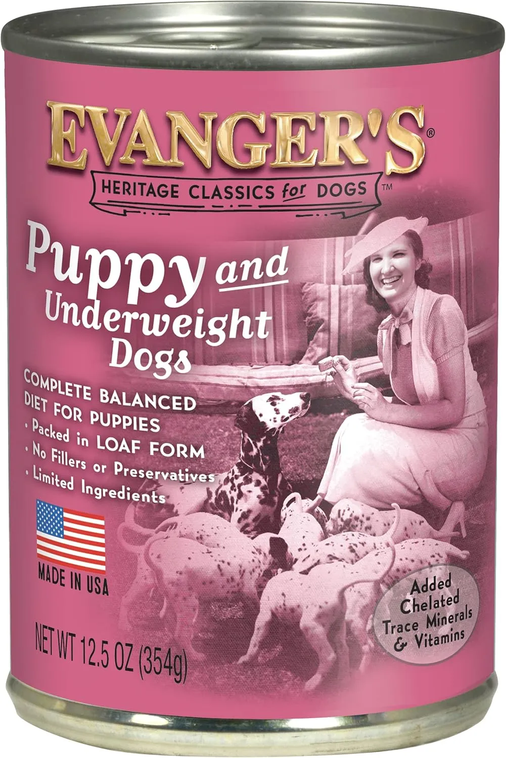 Evanger's Heritage Classics Puppy Dinner for Dogs - 12, 12.5 oz Cans