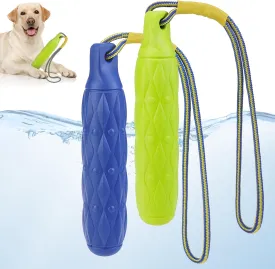 EXPAWLORER Dog Water Toys - Floating Dog Toys for Water Fetch, Stick Bumpers for Pool Lake Beach Chase, Interactive Summer Puppy Enrichment Essentials Outdoor, Chew-Safe for Non-Aggressive Breeds