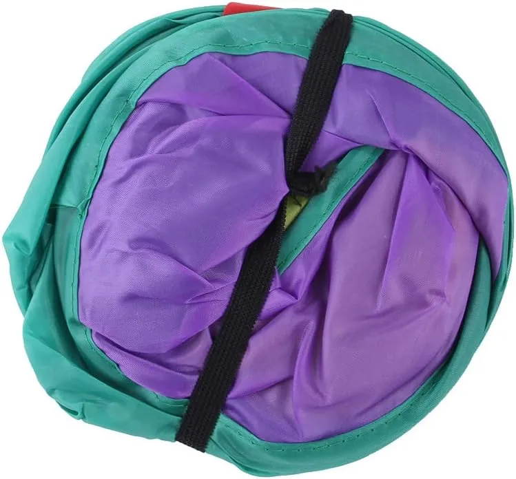 Foldable Cat Tunnel Indoor Cat Cubes Multiple Specifications Available for Pet Puppy Kitten Rabbit Rolling Channel (B, Cube)