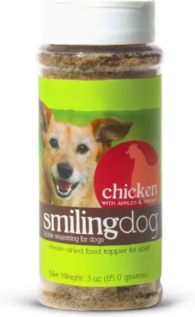 Herbsmith Kibble Seasoning  Freeze Dried Chicken - Dog Food Topper for Picky Eaters - 3 oz