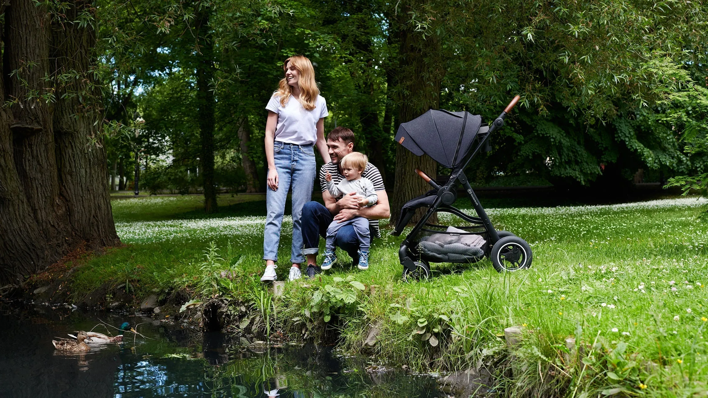 Kinderkraft All Road Pushchair/Stroller - Imperial Blue