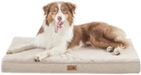 Large Dog Bed Memory Foam Orthopedic Dog Bed Washable 36 * 27 in