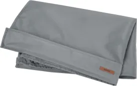 Lesure Water-Resistant Dog Bed Cover - Large Washable Replacement Cover for Pet Mat 36x27x3 Inches, Grey