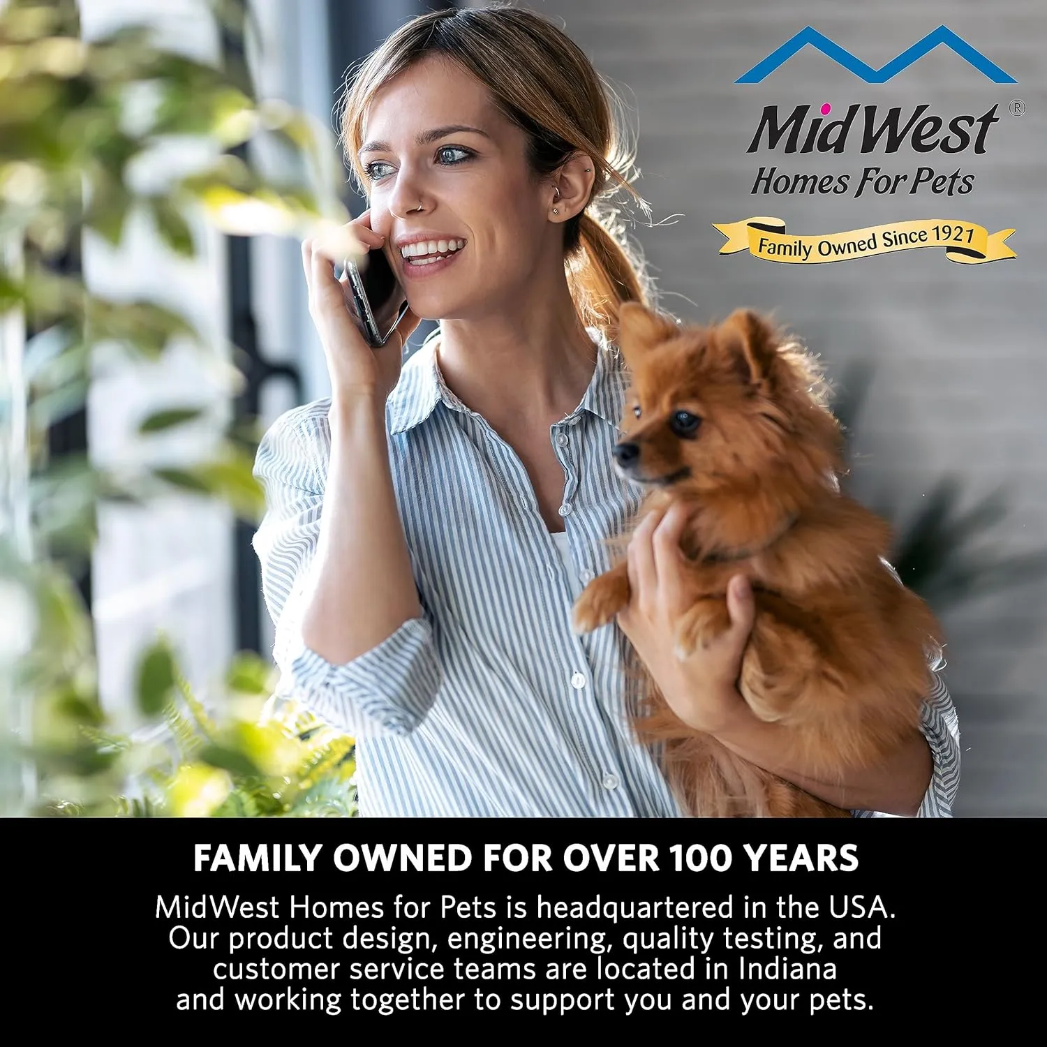 MidWest Homes for Pets QuiteTime Deluxe Wave Bolster Bed for Intermediate Dogs; Easily Machine Wash and Dry; Tan; 36"; 40236-WVTN