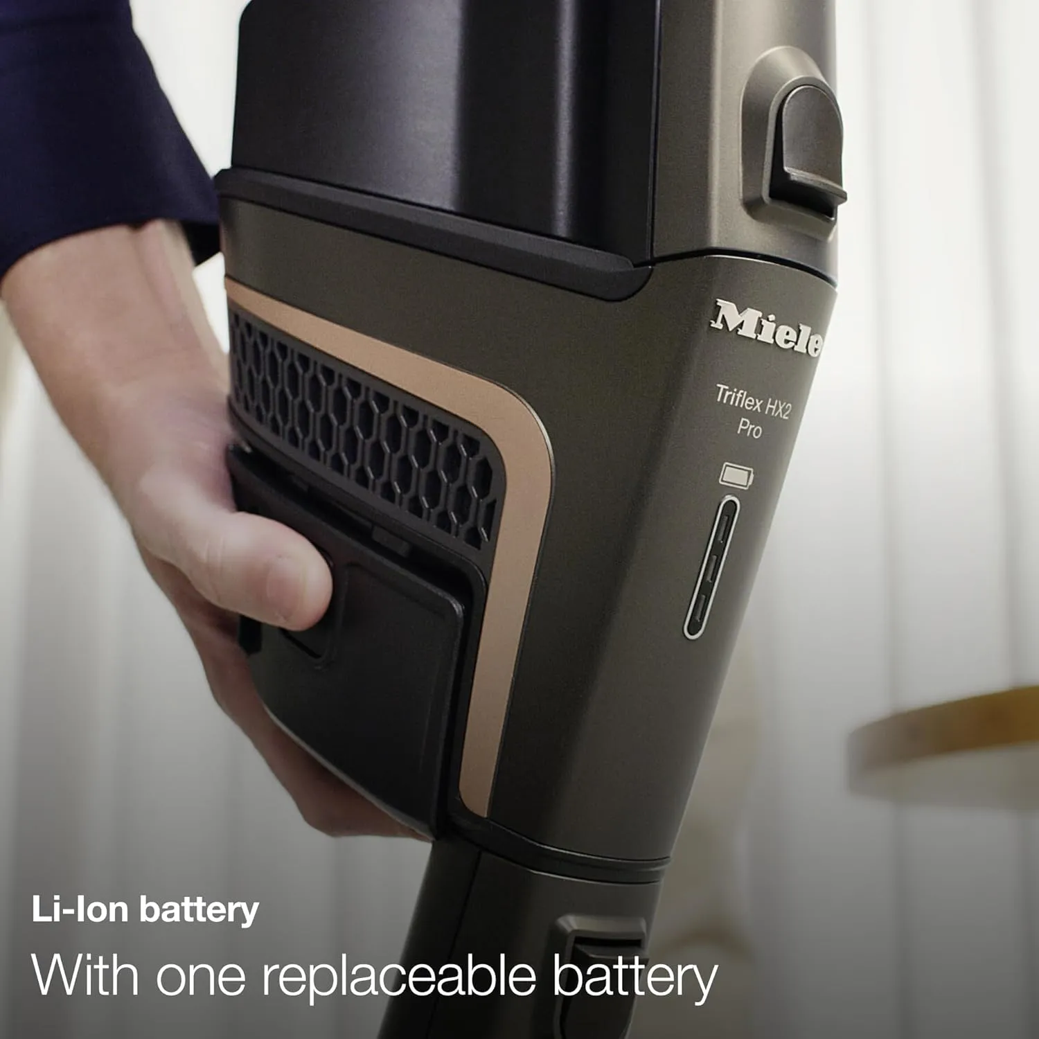 Miele Triflex HX1 Battery Powered Bagless Stick Vacuum, Graphite Grey
