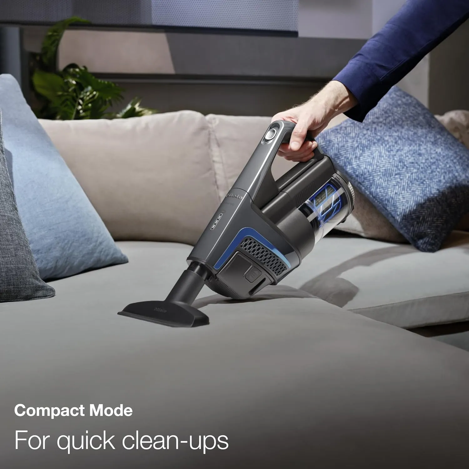 Miele Triflex HX1 Battery Powered Bagless Stick Vacuum, Graphite Grey