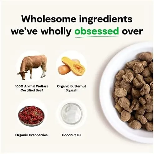 Open Farm Freeze Dried Raw Dog Food, Humanely Raised Meat Recipe with Non-GMO Superfoods and No Artificial Flavors or Preservatives (31.5 Ounce (Pack of 1), Grass Fed Beef Recipe)