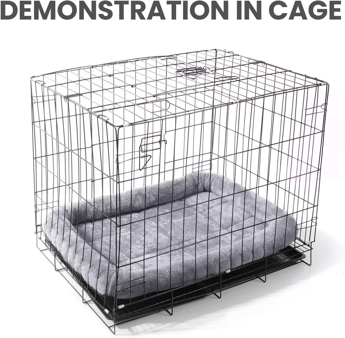 Patas Lague Bolster Dog Bed for Extra Small Dogs 16''x12'', Soft Warm Foam Pet Sofa Bed, Machine Washable Pet Cat Crate Mat for Toy Breeds, Taupe