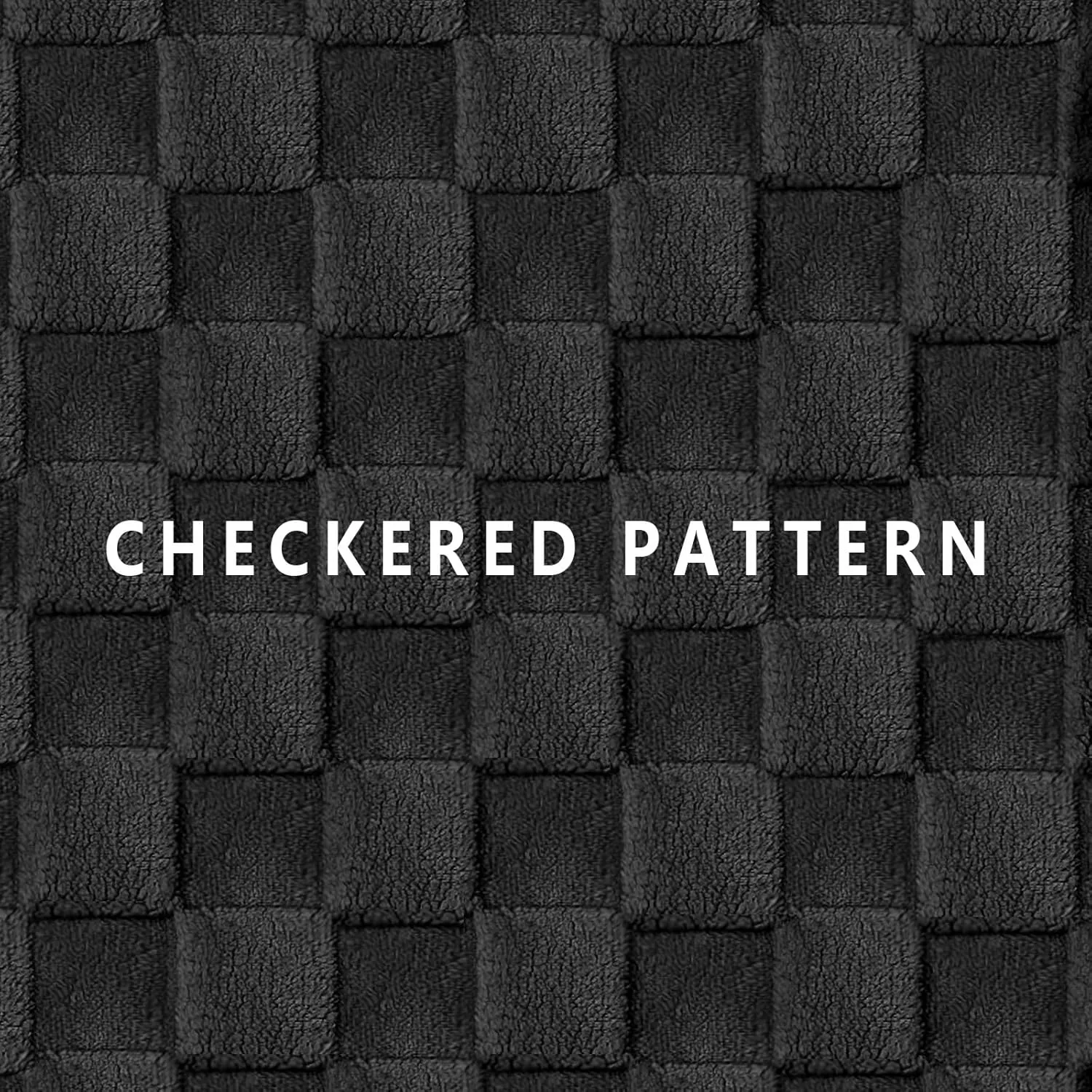 Patas Lague Orthopedic Dog Bed for Large Dogs, Waterproof Soft Warm Comfortable Egg Crate Foam Medium Pet Beds Mat with Removable Washable Cover and Nonskid Bottom, 36''X24'' Black