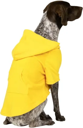 Pet Pjs - Lemon Yellow Pet Pjs Fleece Hoodie Sweaters - XXLarge (Fits Up to 120 lbs)
