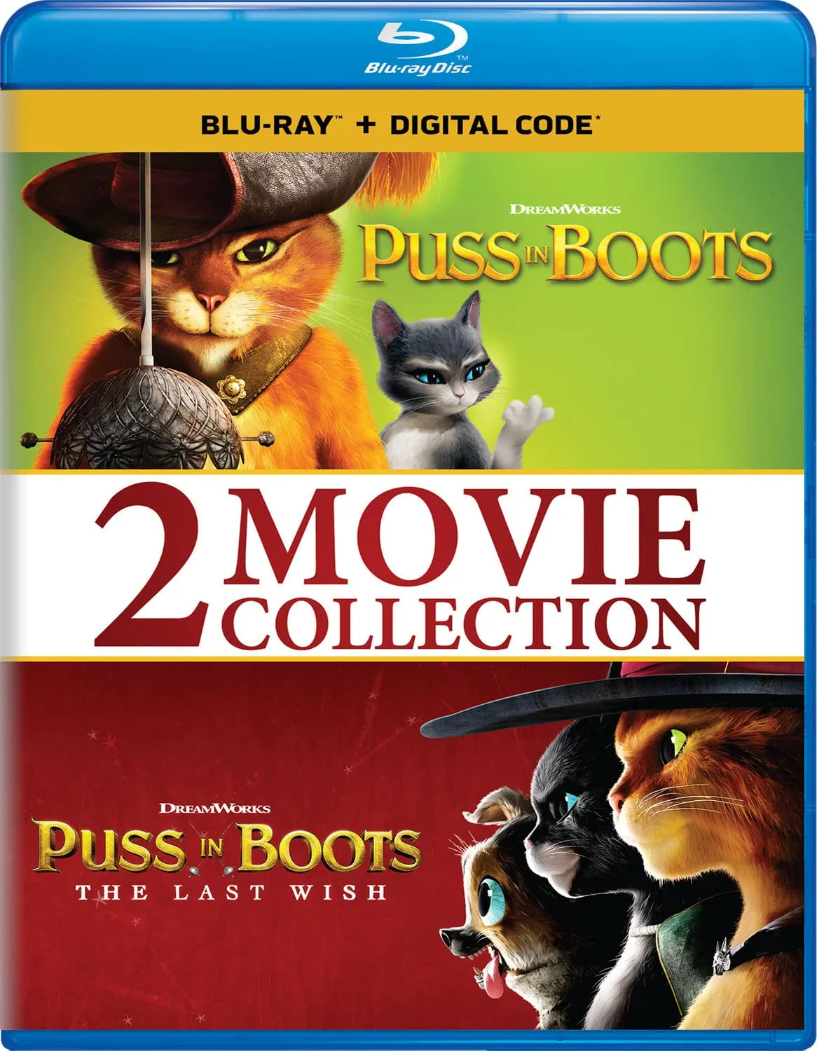 Puss in Boots 2-Movie Collection - Blu-ray   Digital