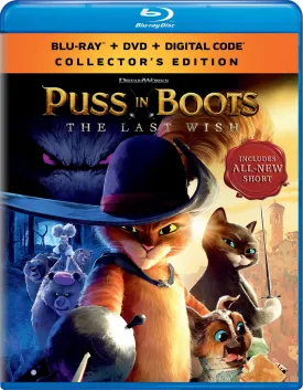 Puss in Boots: The Last Wish - Collector's Edition Blu-ray   DVD   Digital