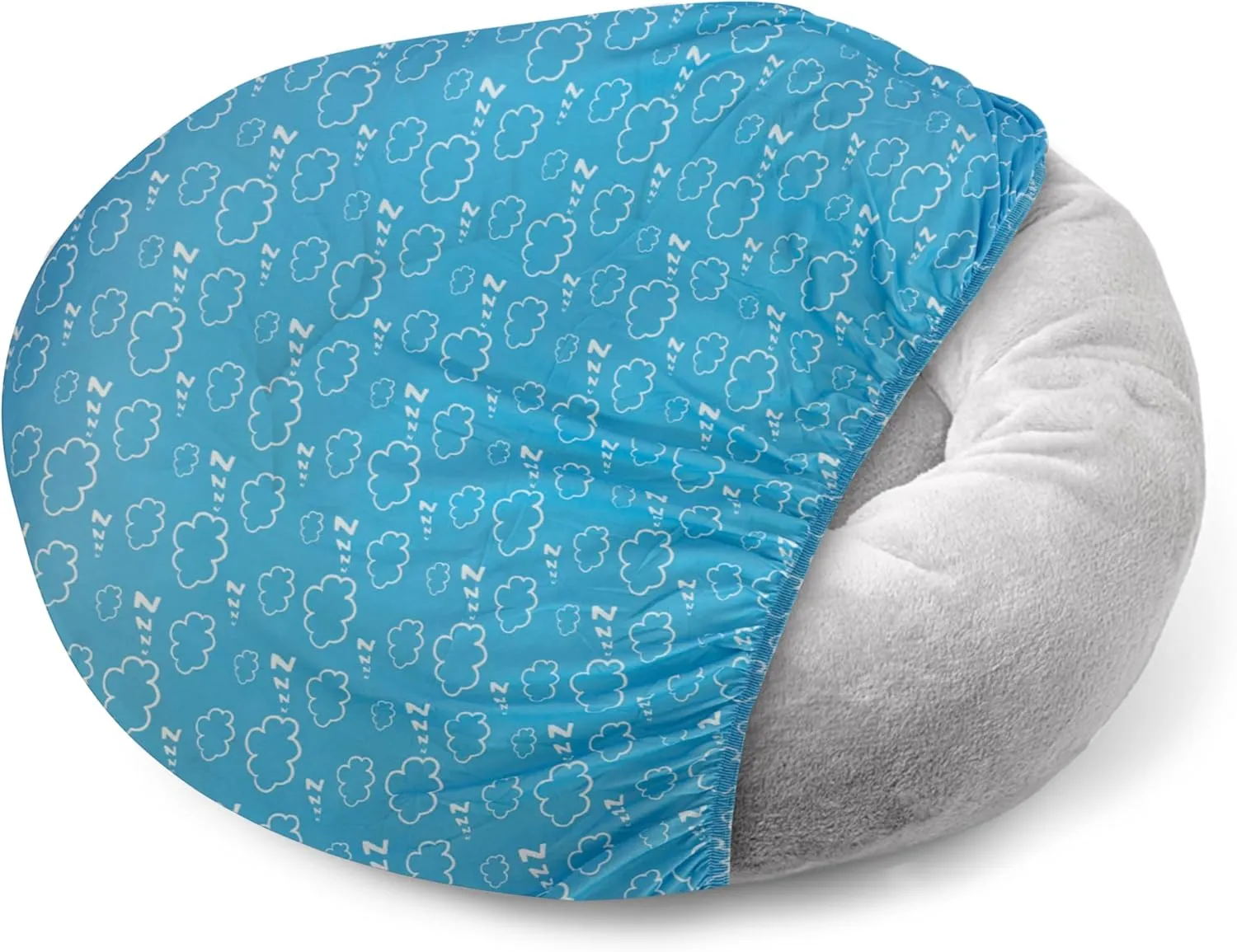 Round Dog Bed Covers Replacement Washable, Dog Bed Washable Cover, for All Shapes