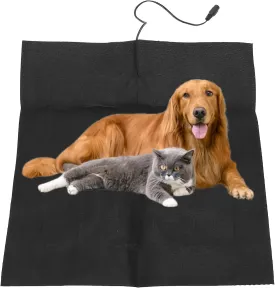 Self Heating Blanket Pet Heating Pad,Electric Heating Blanket for Dogs and Cats,Safe Thermal Self Heated Dog Cat Heating Pad,Washable Puppy Heat Pad for Indoor Cats Kitten