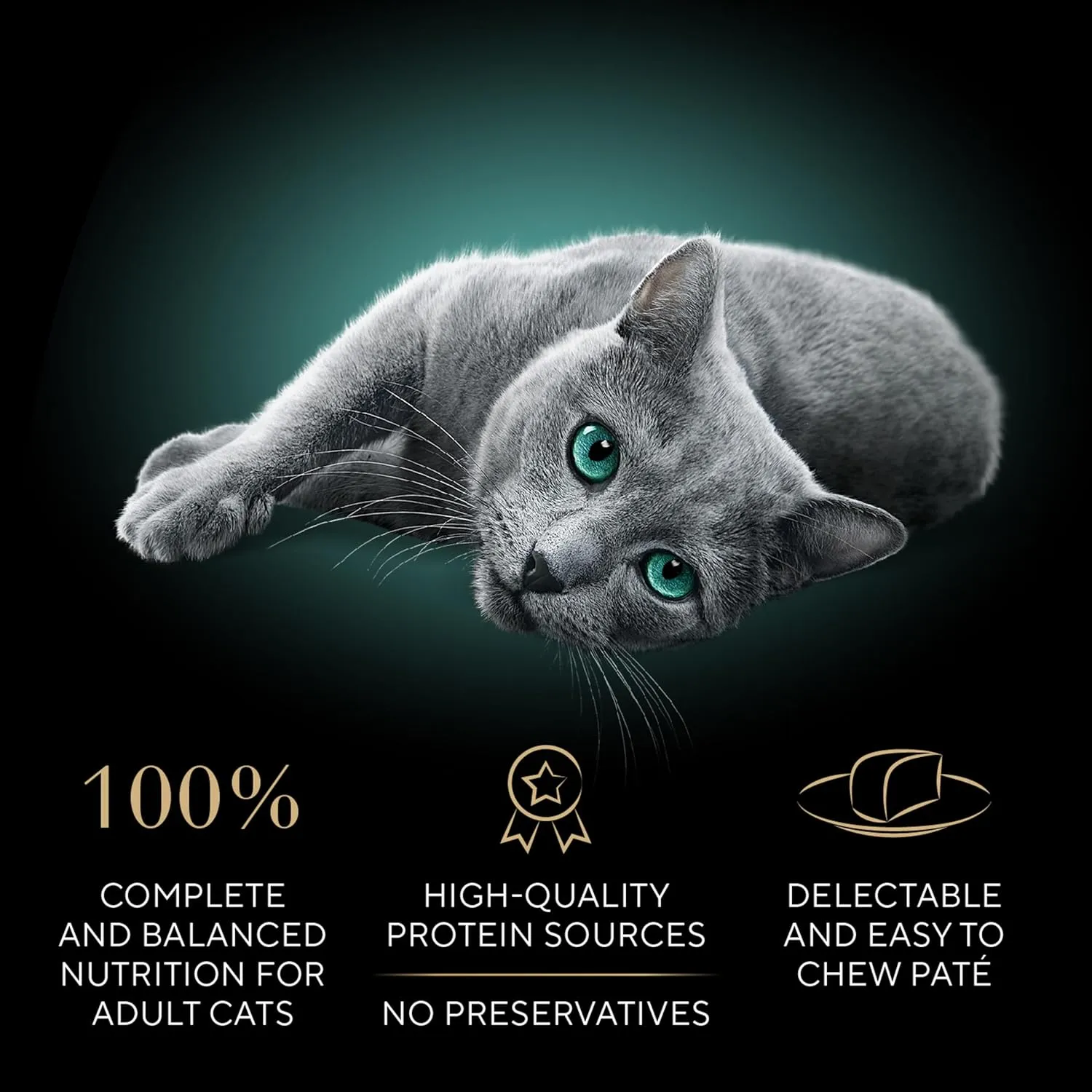 Sheba Perfect Portions Wet Cat Food Pate With Sustainable Salmon, Signature Seafood Entree, and Tender White Fish and Tuna Entree Variety Pack, 2.6 oz. Twin Pack Trays (24 Count, 48 Servings)