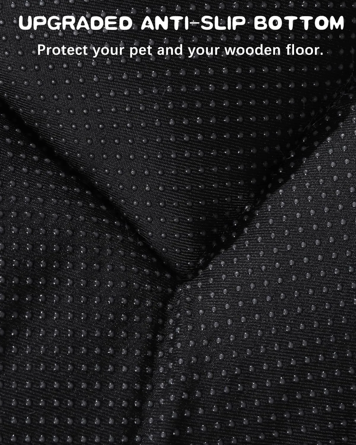 Washable Crate Pad for Medium Large Dogs - Soft Kennel Mat for Dog Cage, Anti-Slip Comfy Pet Bed, 35" x 22", Gray