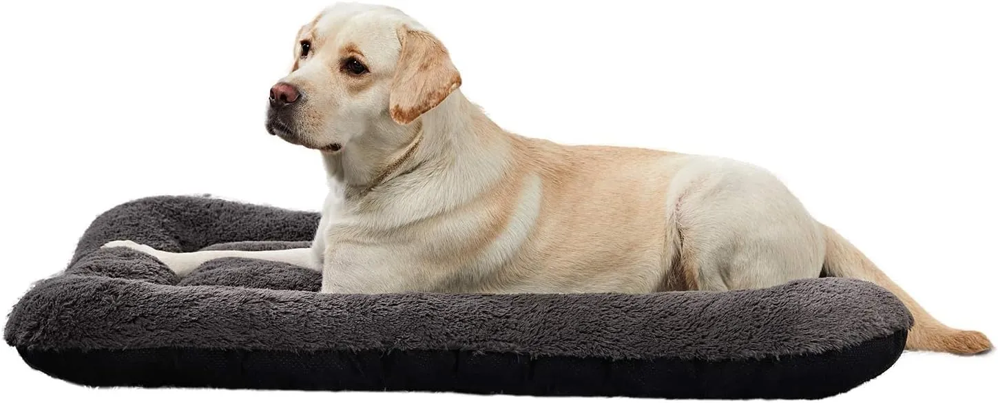 Washable Dog Crate Bed Cushion - Large Size Dogs, 36 INCH Crate Pad