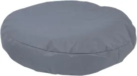 Waterproof Round Dog Bed Slip Cover 44-45 Inch Grey