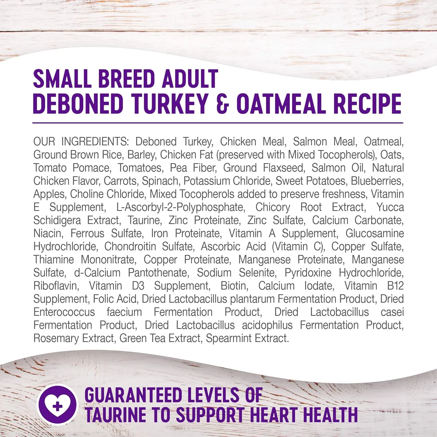 Whimzees Wellness Complete Health Small Breed Dry Dog Food, Turkey, Oatmeal & Salmon Meal, 4 Pound Bag Dental Chew Variety Container, Small, 56 Count